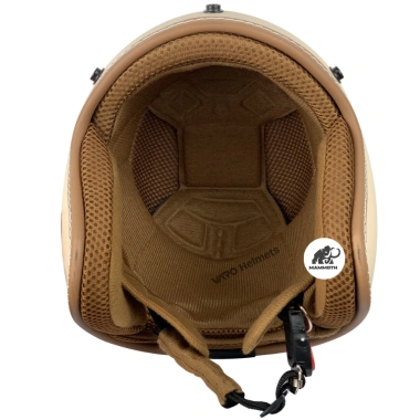 Mũ Bảo Hiểm 3/4 VARO Viền Chỉ Thông Gió và Lưỡi Trai Đức Vintage - Giá chỉ 249.000đ 7