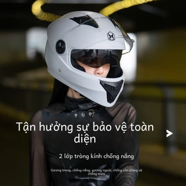 Mũ bảo hiểm 3C Unisex, giữ ấm mùa đông, tiêu chuẩn quốc gia mới, 4 mùa - chỉ 583.200₫