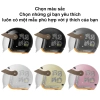 Mũ bảo hiểm 4/3 MASONTEX kính ẩn, chống gió, vỏ ABS siêu bền, thoáng khí - Biker nam nữ 6