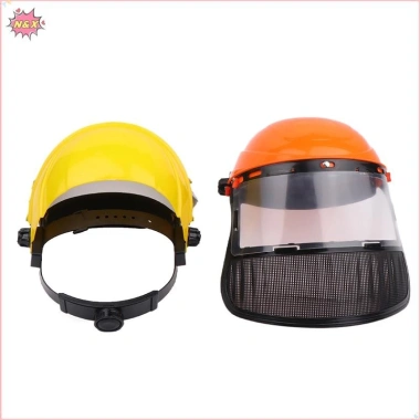 Mũ bảo hiểm an toàn tông đơ cỏ sân vườn N&X - Mặt nạ lưới toàn mặt, giảm giá 35.856₫ 3