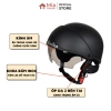 Mũ bảo hiểm Andes 139 nửa đầu kính âm che mặt, bảo hành 12 tháng, MI A House 499k 6