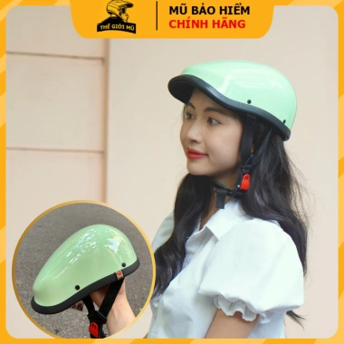 Mũ bảo hiểm Beret thời trang nam nữ – Kiểu độc lạ, nhẹ nhàng dạo phố, tặng sticker, giá chỉ 170.000₫ giảm mạnh 6