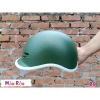 Mũ Bảo Hiểm Cá Heo Cao Cấp Xanh Rêu - Giá ưu đãi 79.000 VND, an toàn, thời trang