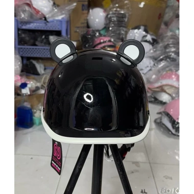 Mũ Bảo Hiểm Cá Heo cho trẻ trên 14 tuổi - Tặng Tai gấu siêu xinh, Giá chỉ 89.000 VND 10