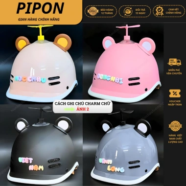 Mũ bảo hiểm cá heo Long Thanh chính hãng size người lớn và trẻ em, chuẩn Quatest, bảo hành 12 tháng - 141.700 VND 2