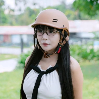 Mũ Bảo Hiểm Cá Heo Mẫu Mới Đủ Màu Cao Cấp Phong Cách Trẻ Trung Giá Ưu Đãi 195k 8