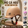 Mũ bảo hiểm cá heo trend giá sỉ 60.000đ - thiết kế thời trang, bảo vệ an toàn