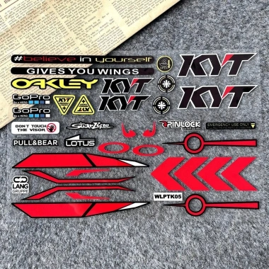 Mũ Bảo Hiểm Dán Xe Máy Phản Quang Chống Thấm Nước - Decal DIY Sửa Đổi Ống Kính SHOEI HJC KYT 93.5k 5
