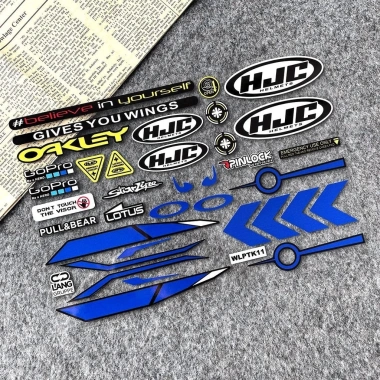 Mũ Bảo Hiểm Dán Xe Máy Phản Quang Chống Thấm Nước - Decal DIY Sửa Đổi Ống Kính SHOEI HJC KYT 93.5k 14
