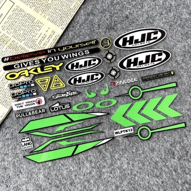 Mũ Bảo Hiểm Dán Xe Máy Phản Quang Chống Thấm Nước - Decal DIY Sửa Đổi Ống Kính SHOEI HJC KYT 93.5k 15