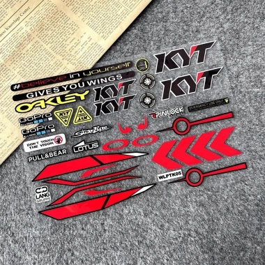 Mũ Bảo Hiểm Dán Xe Máy Phản Quang Chống Thấm Nước - Decal DIY Sửa Đổi Ống Kính SHOEI HJC KYT 93.5k 20