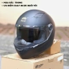 Mũ bảo hiểm Full face Royal M136 đen nhám - Đủ màu kính, trùm đầu form nhỏ, gọn nhẹ, bảo hành 12 tháng, chỉ 650.000₫ 10