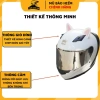 Mũ bảo hiểm Fullface Royal M136 đa màu, tặng tai mèo và đuôi gió, giá 650k phượt 4