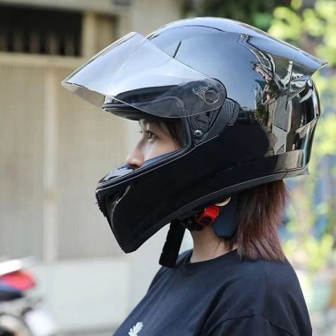 Mũ bảo hiểm fullface Royal M138B đen - Bóng cực ngầu, giảm giá chỉ 499.000 VND 5