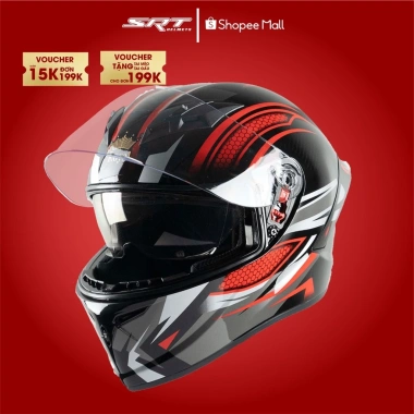 Mũ bảo hiểm fullface Royal M266 lót tháo rời 2 kính chính hãng - Giá chỉ 485.000₫ 4