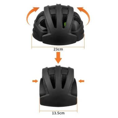 Mũ bảo hiểm gấp gọn cho xe đạp và xe máy - Thoải mái, an toàn, giá 972.000₫ 6
