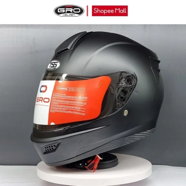 Mũ bảo hiểm GRO HELMET ST26 cằm 2 kính đen nhám nam size 56‑59cm, giảm giá 415k 3
