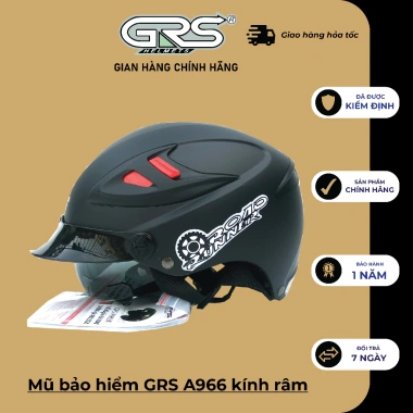Mũ bảo hiểm GRS A966 kính râm đa màu - Giá ưu đãi 417,852 VND, bảo vệ tối đa