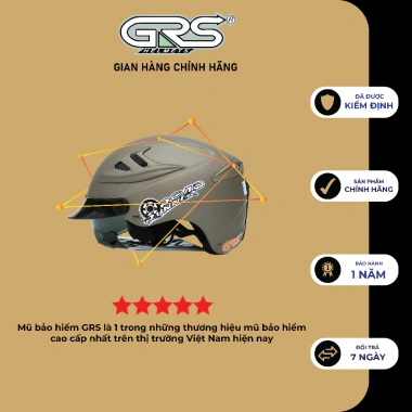 Mũ bảo hiểm GRS A966 kính râm đa màu - Giá ưu đãi 417,852 VND, bảo vệ tối đa 7 Mũ bảo hiểm GRS A966 kính râm đa màu - Giá ưu đãi 417,852 VND, bảo vệ tối đa 7