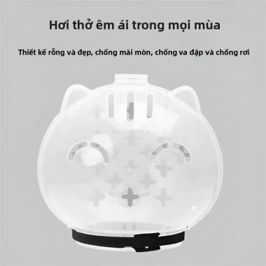 Mũ bảo hiểm không gian thoáng khí chống cắn cho mèo – Bảo vệ vết thương, 50.000₫ 2