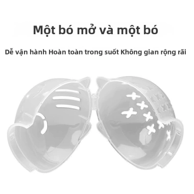 Mũ bảo hiểm không gian thoáng khí chống cắn cho mèo – Bảo vệ vết thương, 50.000₫ 3