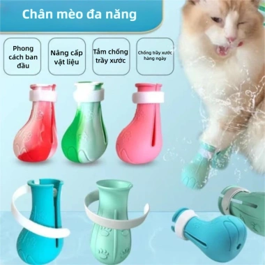 Mũ bảo hiểm không gian thoáng khí chống cắn cho mèo – Bảo vệ vết thương, 50.000₫ 6