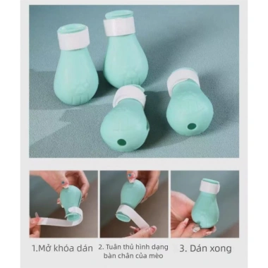 Mũ bảo hiểm không gian thoáng khí chống cắn cho mèo – Bảo vệ vết thương, 50.000₫ 7