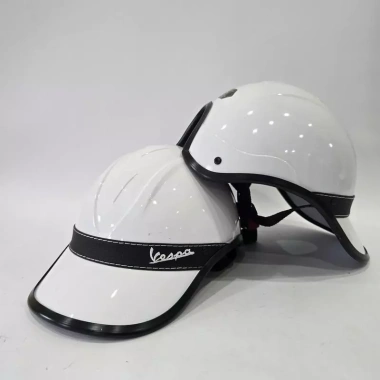 Mũ bảo hiểm lưỡi trai đai da thời trang - Giá chỉ 43.000₫, giảm mạnh từ 55.470₫