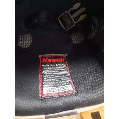 Mũ Bảo Hiểm Lưỡi Trai Napoli Nửa Đầu Cao Cấp Chính Hãng Freeship – Giá 153.900đ