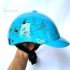 Mũ bảo hiểm lưỡi trai thời trang cao cấp, dáng nửa đầu in họa tiết, phù hợp nam nữ - Giá chỉ 115.000 VND 2