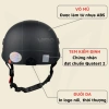 Mũ Bảo Hiểm Lưỡi Trai Varo Nón Sơn Mỏ Liền, Đạt Chuẩn Quatest2 - Giá 155.820₫ 7