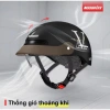 Mũ bảo hiểm Masontex 601 nửa đầu - tròng kính trắng, vỏ ABS nhẹ, kính gập chống bụi, giá giảm 332.000₫ 4