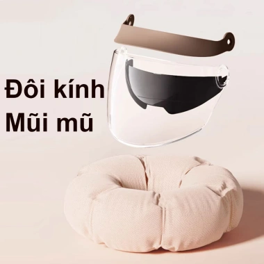 Mũ bảo hiểm Masontex Bumblebee thời trang, thông gió, an toàn cho cặp đôi đi phượt 289k