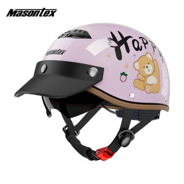 Mũ bảo hiểm Masontex Bumblebee thời trang, thông gió, an toàn cho cặp đôi phượt - Giá ưu đãi 289,000₫ 5