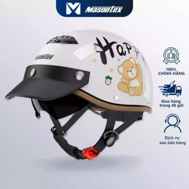 Mũ bảo hiểm Masontex Bumblebee thông gió thời trang cặp đôi – An toàn khi phượt