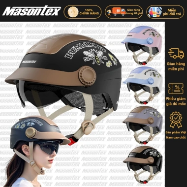 Mũ bảo hiểm Masontex chính hãng - Đặc biệt mạnh mẽ, giảm giá 22% chỉ 589.000 VND