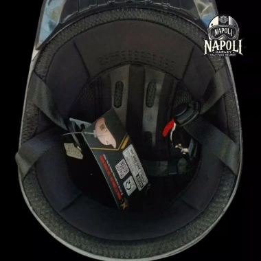 Mũ Bảo Hiểm N688 Lưỡi Trái Napoli Nửa Đầu 6 Múi CHÍNH HÃNG FREESHIP Cao Cấp 1/2 8