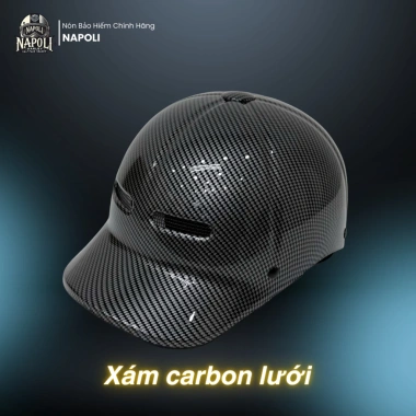 Mũ Bảo Hiểm N688 Lưỡi Trái Napoli Nửa Đầu 6 Múi CHÍNH HÃNG FREESHIP Cao Cấp 1/2 10