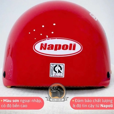 Mũ Bảo Hiểm Napoli 1/2 Trẻ Em CHÍNH HÃNG Freeship N02 Lưỡi Trai Lót Da Giá 213.900₫ 9