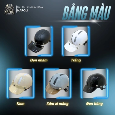 Mũ Bảo Hiểm Napoli FALCON Nửa Đầu CHÍNH HÃNG FREESHIP Lưỡi Trai Zoom 253.900₫ 3 Mũ Bảo Hiểm Napoli FALCON Nửa Đầu CHÍNH HÃNG FREESHIP Lưỡi Trai Zoom 253.900₫ 3