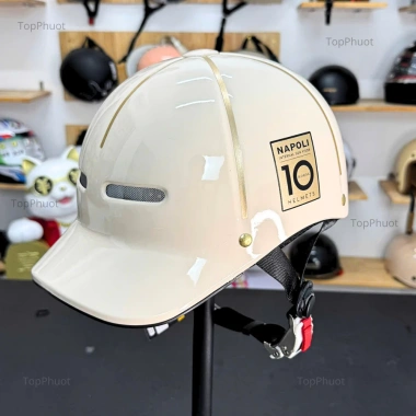 Mũ Bảo Hiểm Napoli N688 6 Múi Cao Cấp - 1/2, Nhiều Màu, 398.000 VND