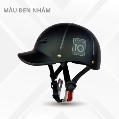 Mũ Bảo Hiểm Napoli N688 6 Múi Cao Cấp - 1/2, Nhiều Màu, 398.000 VND