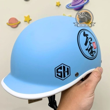Mũ Bảo Hiểm Napoli Nửa Đầu Chính Hãng N08 Đủ Màu - Freeship, Giá Giảm 200k
