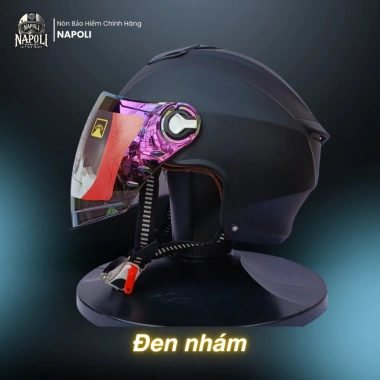 Mũ Bảo Hiểm Napoli Nửa Đầu N011 Kính Đủ Màu CHÍNH HÃNG - Freeship, Giá 285.900₫