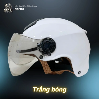Mũ Bảo Hiểm Napoli Nửa Đầu N011 Kính Ngắn Chính Hãng Lót Da Freeship - 260.900₫