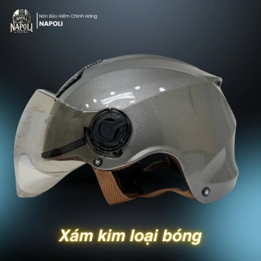 Mũ Bảo Hiểm Napoli Nửa Đầu N011 Kính Ngắn Chính Hãng Lót Da Freeship - 260.900₫ 9 Mũ Bảo Hiểm Napoli Nửa Đầu N011 Kính Ngắn Chính Hãng Lót Da Freeship - 260.900₫ 9
