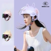 Mũ bảo hiểm nữ 3C chống rơi, chống mài mòn, điều chỉnh kích cỡ, kính UV, giá 470.880 VND