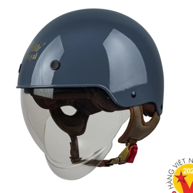 Mũ bảo hiểm nửa đầu 1/2 kính âm lọt tháo rời Royal M239 - tặng áo mưa cao cấp, giảm giá tới 20%