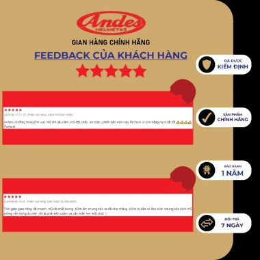 Mũ bảo hiểm nửa đầu ANDES 139 chính hãng, kính ẩn, tháo lót và giấu kính, giá chỉ 97.000₫