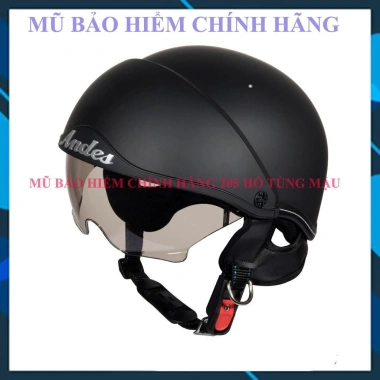 Mũ bảo hiểm nửa đầu Andes 139 kính âm - Giá ưu đãi 459.000 cho nam và nữ